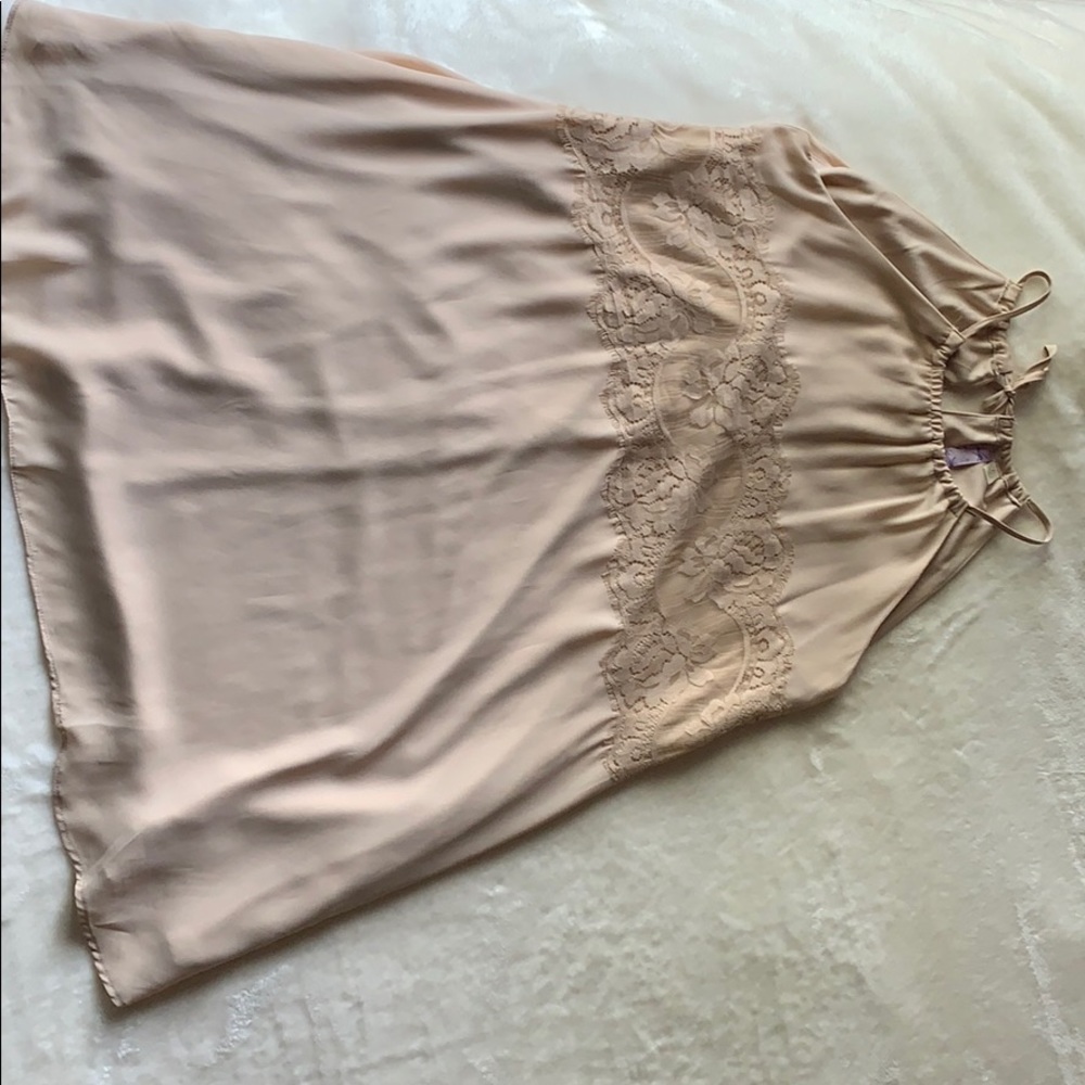 FRANCESCA Tan Dress
